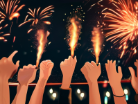 跨年活动，点燃新年的激情与希望，倒计时，点燃激情，迎接希望的跨年狂欢